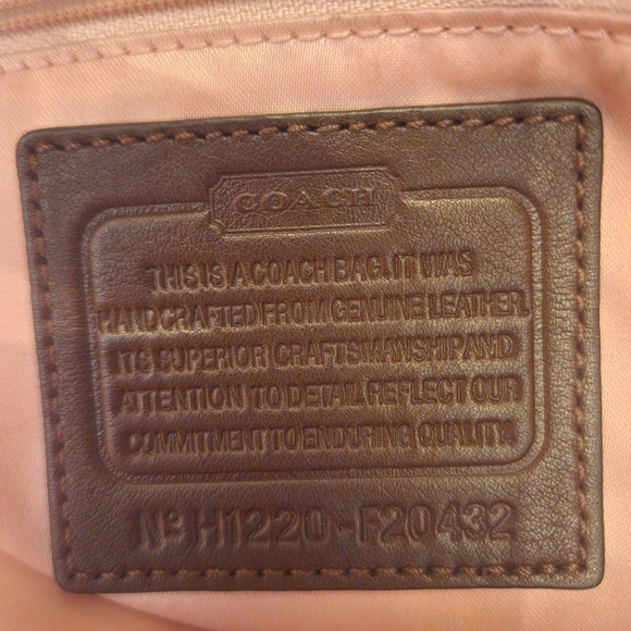 Coach Mohogany Patent Leather Gallery Tote - Picture 7 of 9